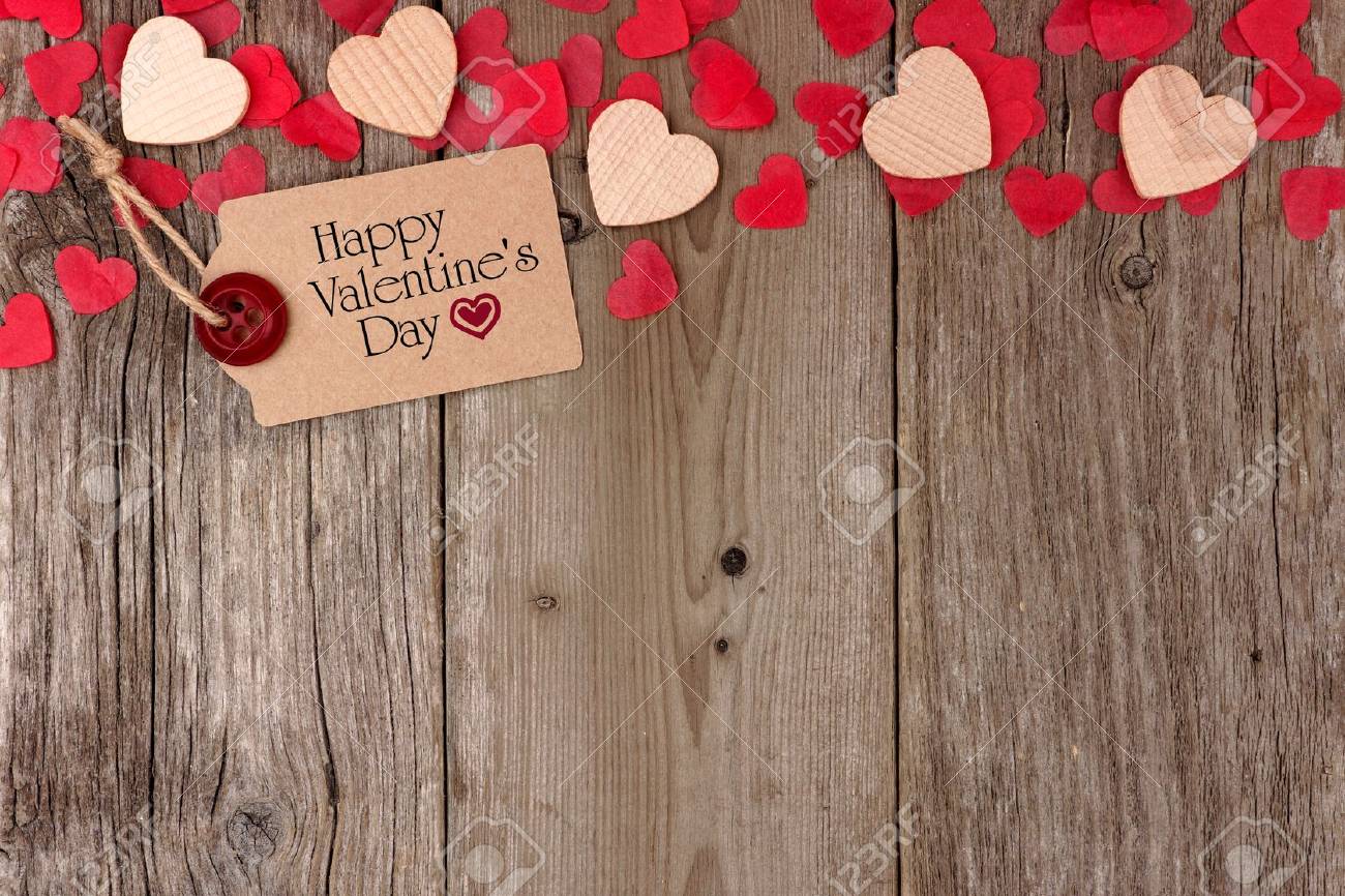 valentines day hearts border