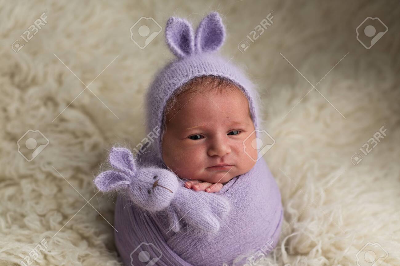 newborn bunny hat
