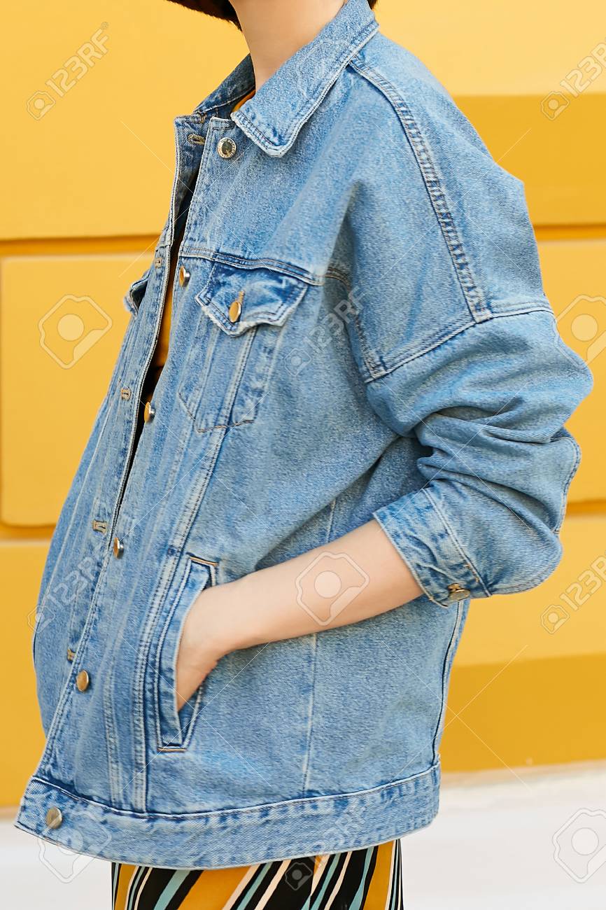 feminine jean jacket