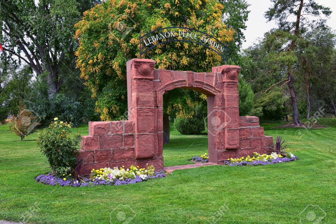 Views From The International Peace Gardens Which Is A Botanical