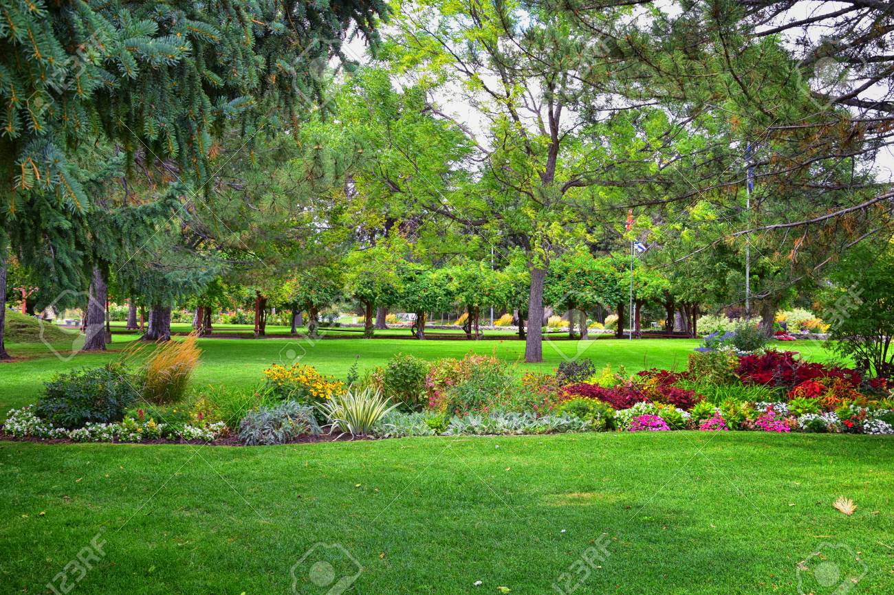 Views From The International Peace Gardens Which Is A Botanical