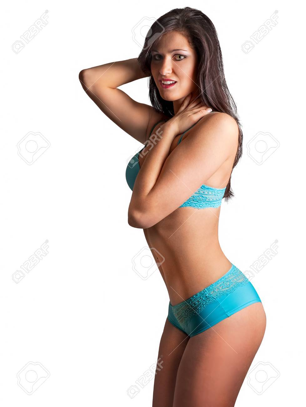 ladies wearing underwear