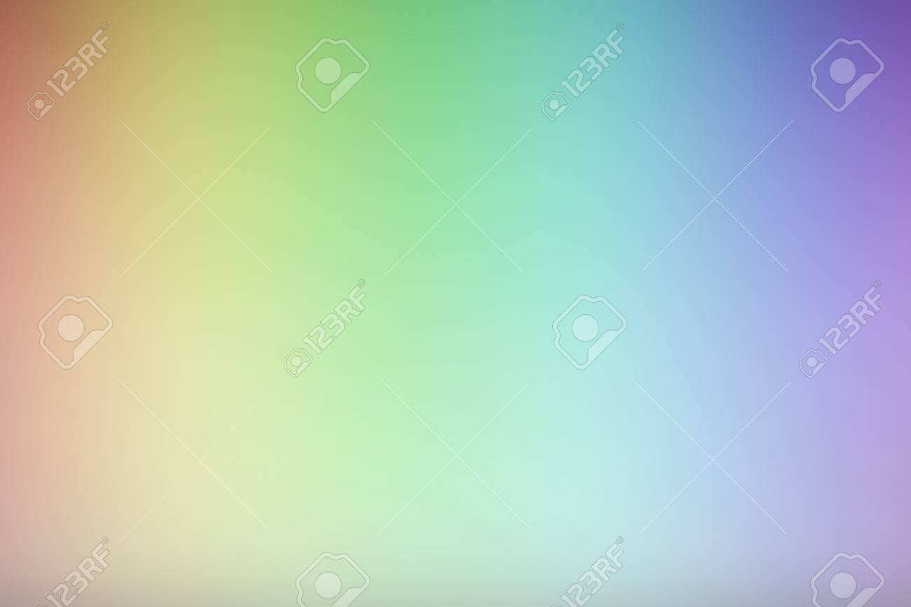 Pastellregenbogen-Gefälle Vektor Hintergrund, Einfache Form Und ...