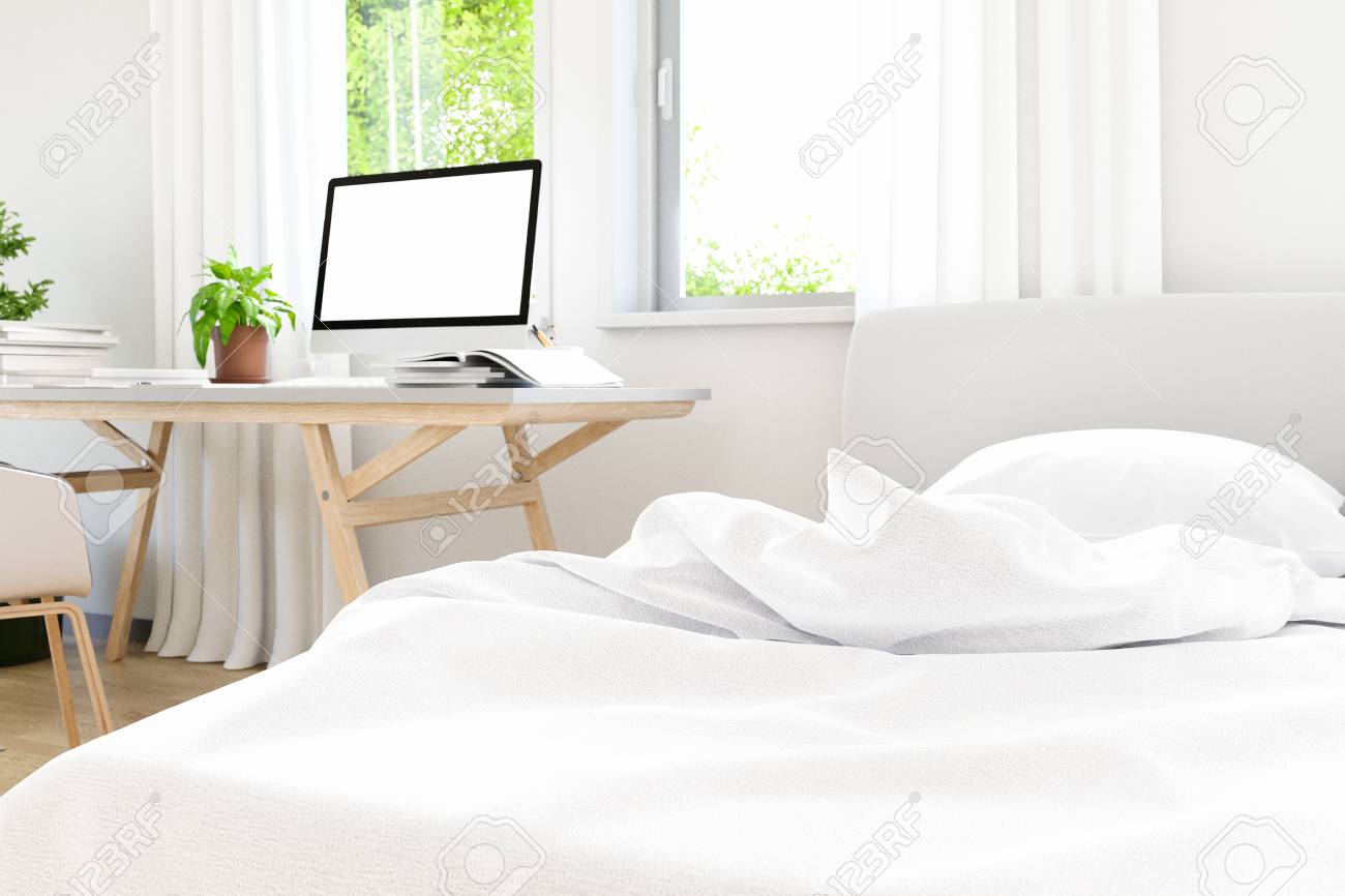 Il Moderno Della Progettazione Concreta Della Camera Da Letto Del ... Il Moderno Della Progettazione Concreta Della Camera Da Letto Del ...