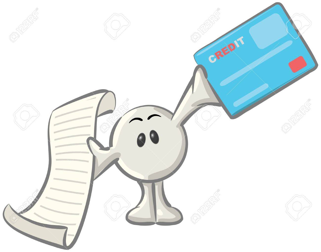 royalty free clipart bild von einem weißen konkee charakter mit free royalty free clipart