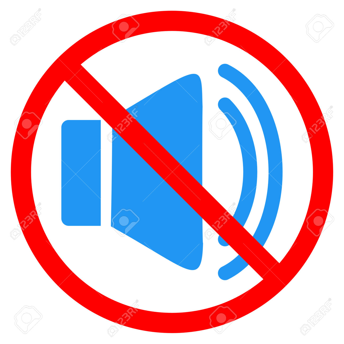 A Quiet Please Icon Symbol, Keep Silent Sign Board, Mute Mode Turn Off  Sound Sign Public Place Stock Photo, Picture and Royalty Free Image. Image  195473376., image size:1300x1300