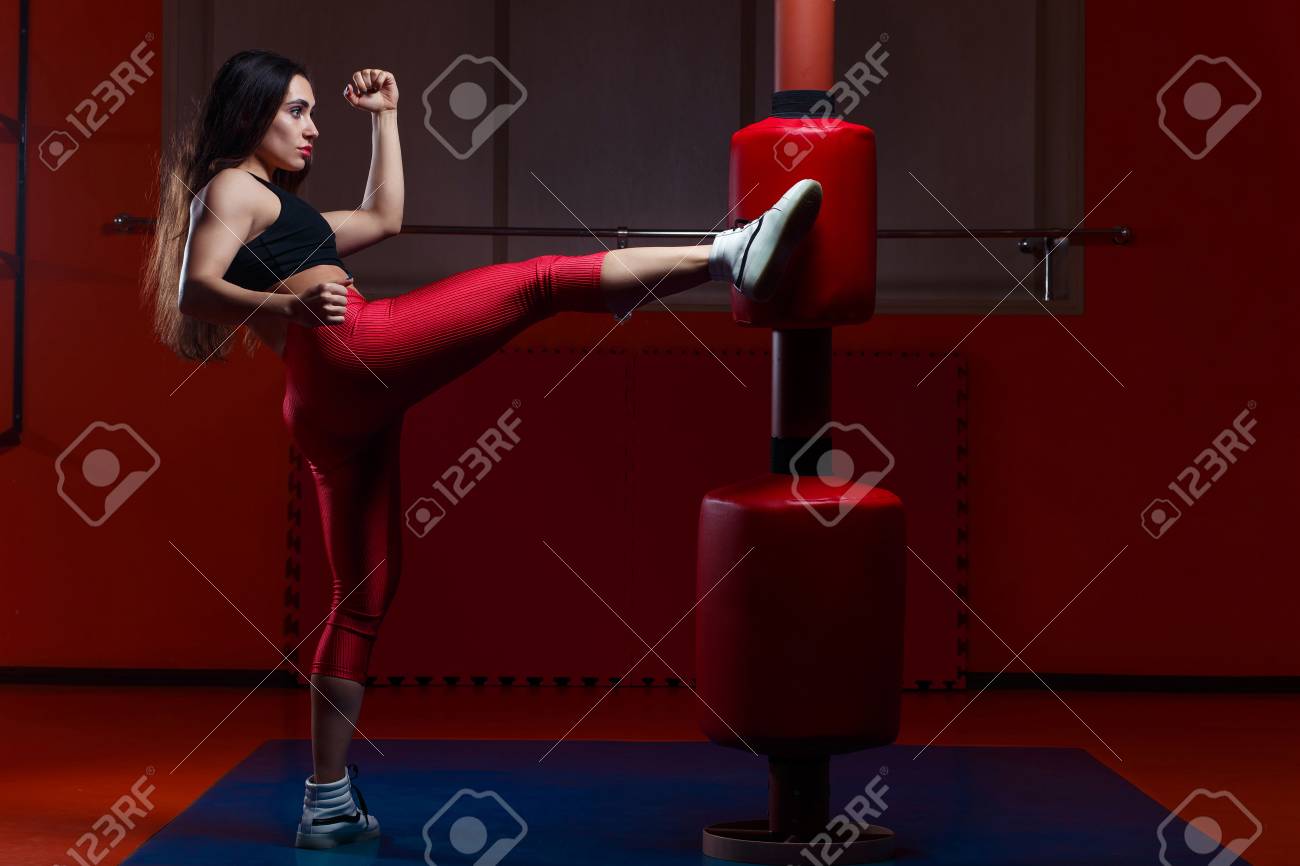 dummy man for kickboxing