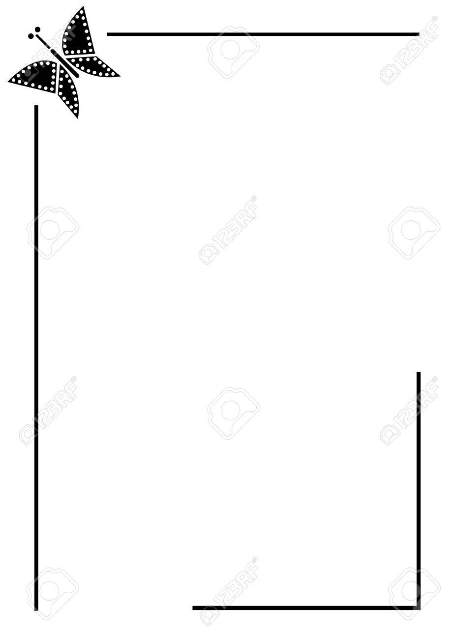 frame for letter size paper