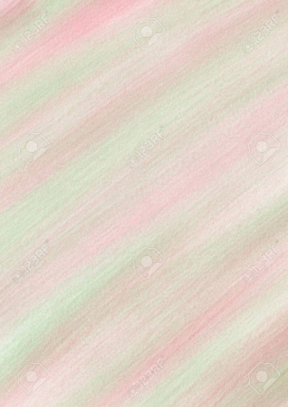 Pastel Background With Brushstrokes In Green Red And Pink Colors