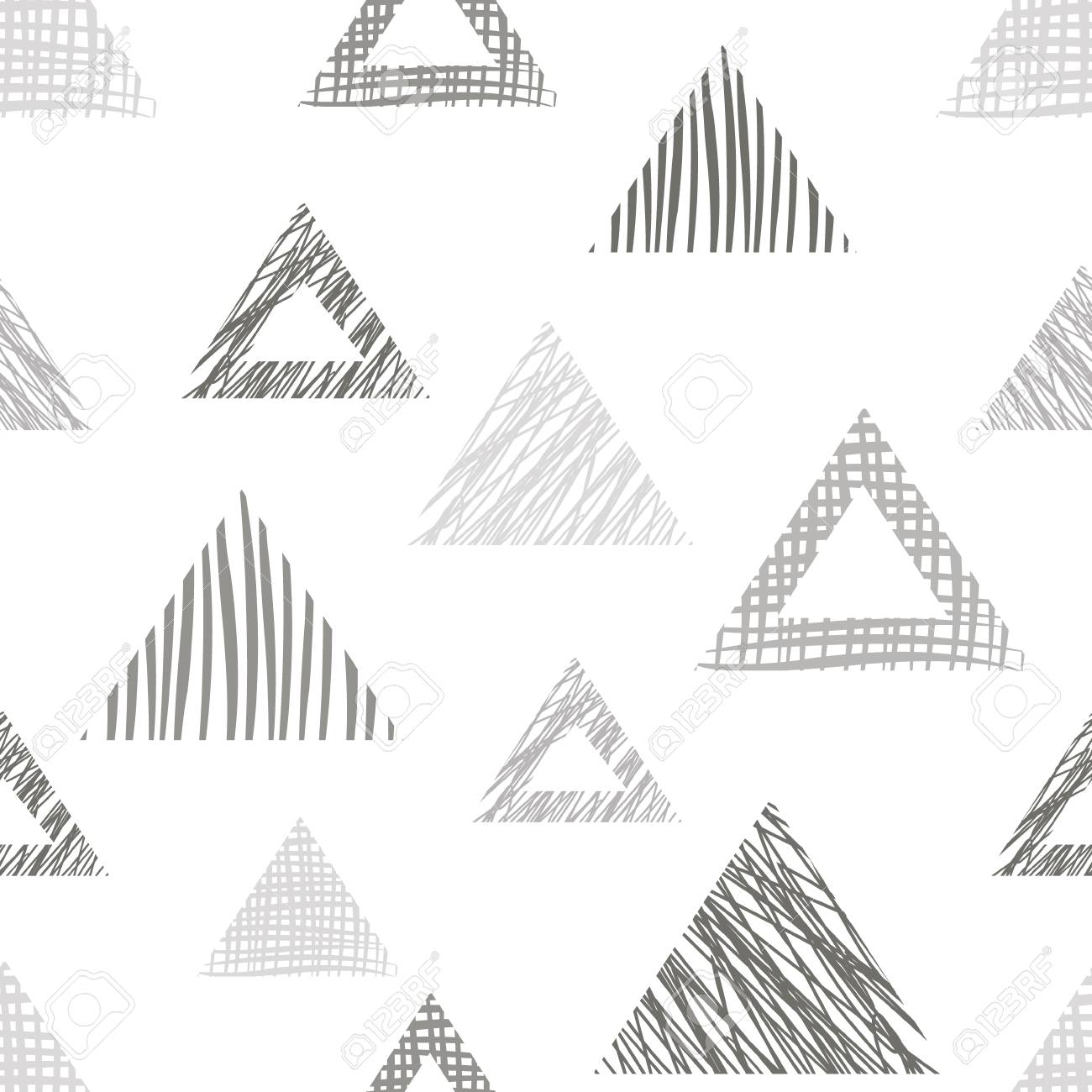 Vector Sin Fisuras Patron Geometrico Con Triangulos Rectangulos