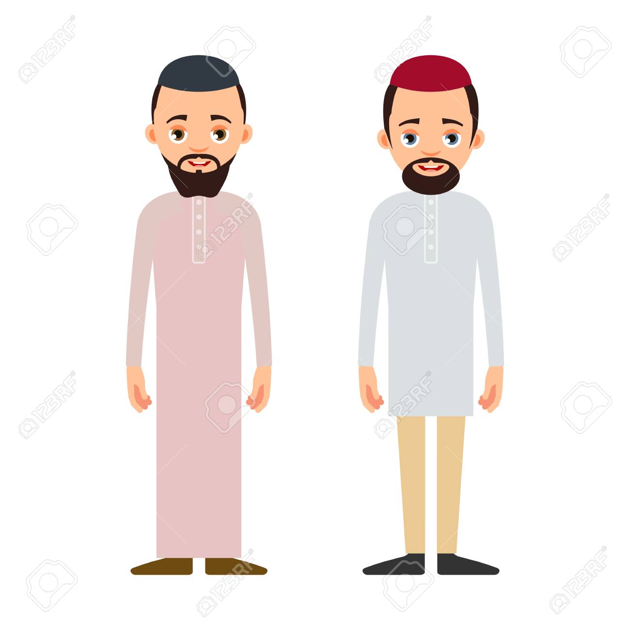 muslim man or arab