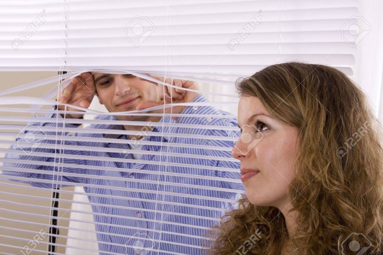 Image result for peeking in the window