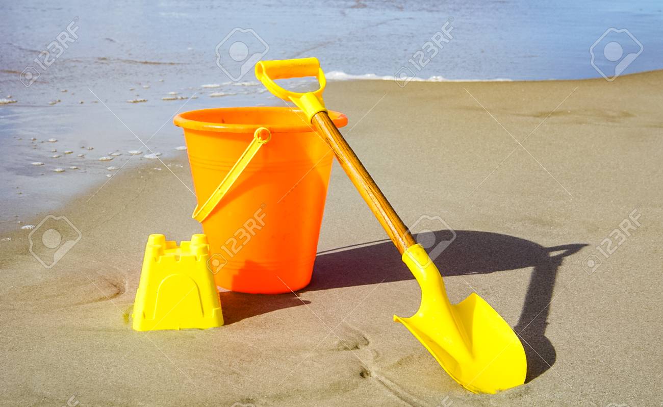 sand bucket and shovel