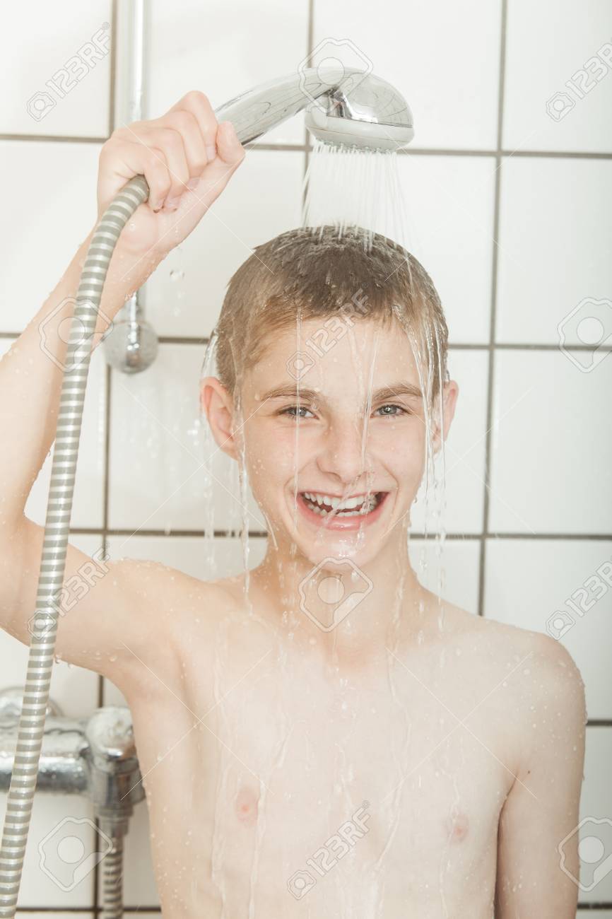 Shower after