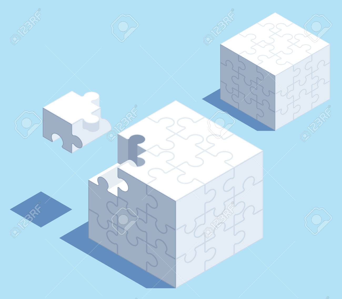 cubo 3d rompecabezas