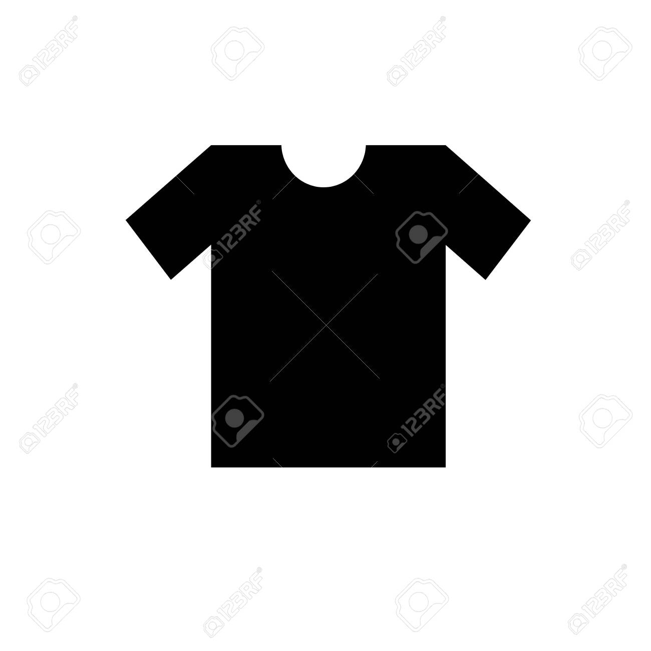 black t shirt eps