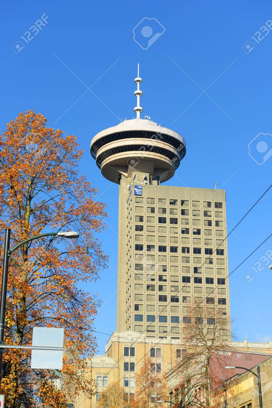 Vancouver BC from the Harbour Centre Lookout : r/skyscrapers, image size:867x1300