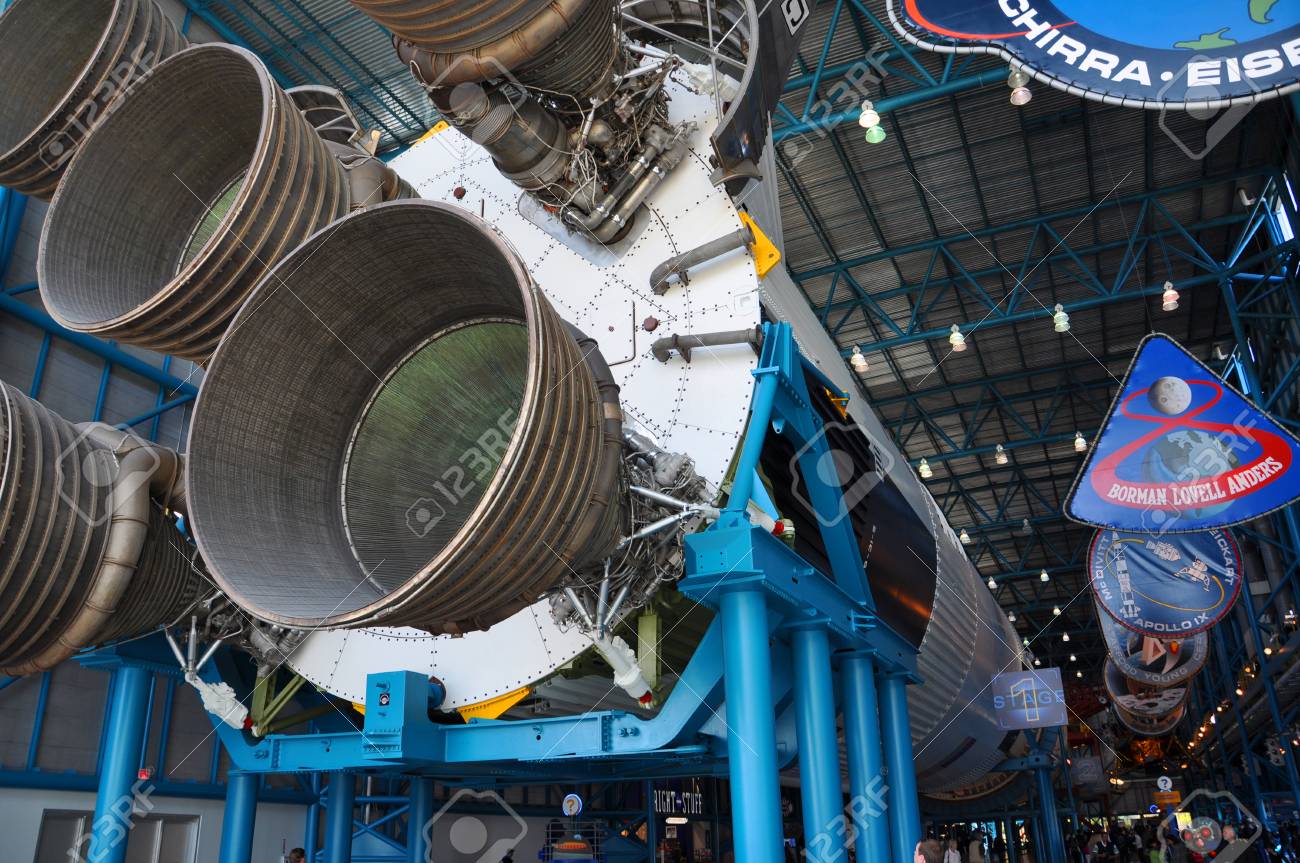 米国フロリダ州ケープカナベラルにあるケネディ宇宙センタービジター