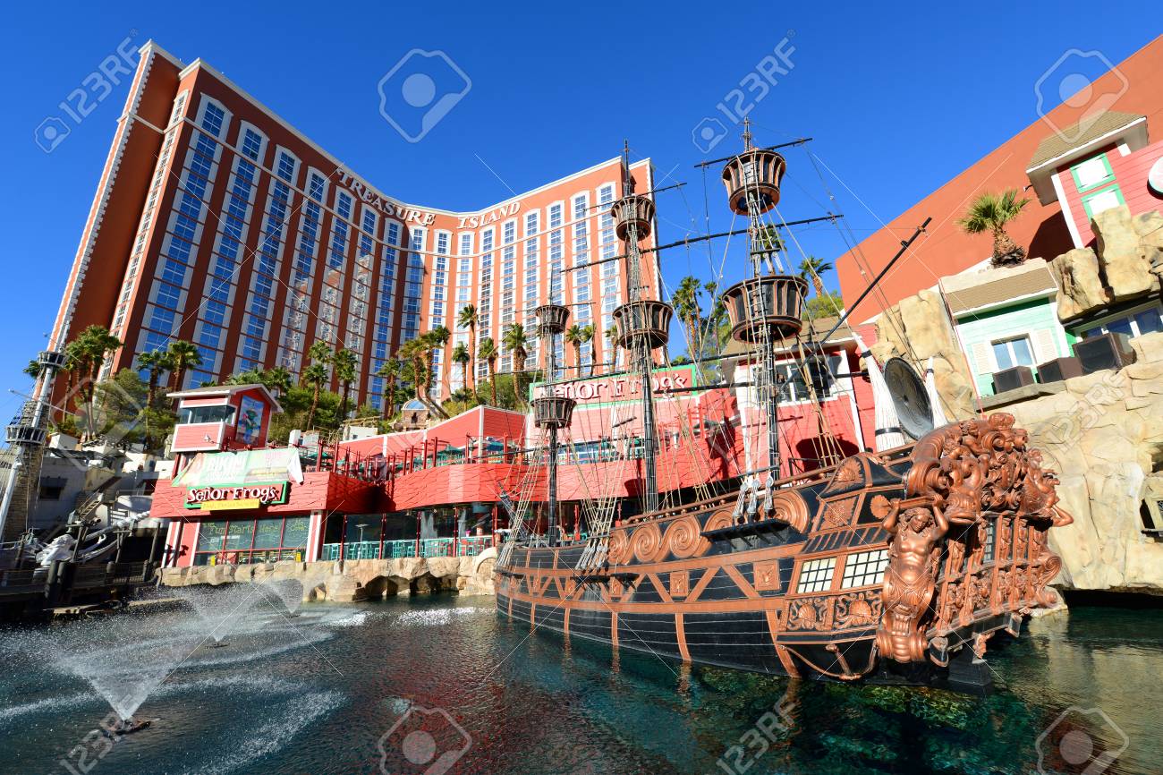 Treasure Island Is A Luxury Resort And Casino On Las Vegas Strip In Las  Vegas, Nevada, USA. The Hotel Has Caribbean Pirates Theme. Stock Photo,  Picture and Royalty Free Image. Image 112107169., image size:1300x866