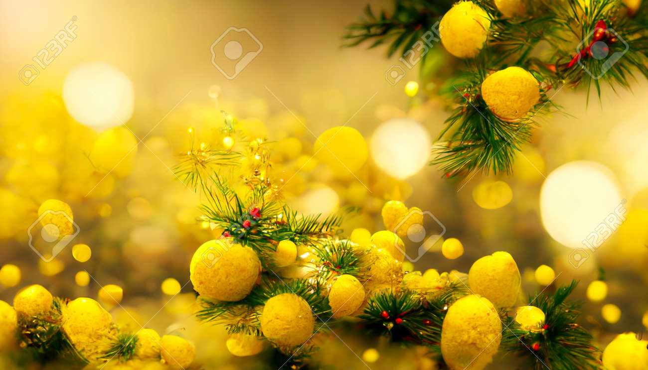 3D Render Merry Christmas HD Wallpaper. Beautiful Artwork Seasonal  Illustration And Copy Space Background. Stock Photo, Picture and Royalty  Free Image. Image 190138281., image size:1300x743