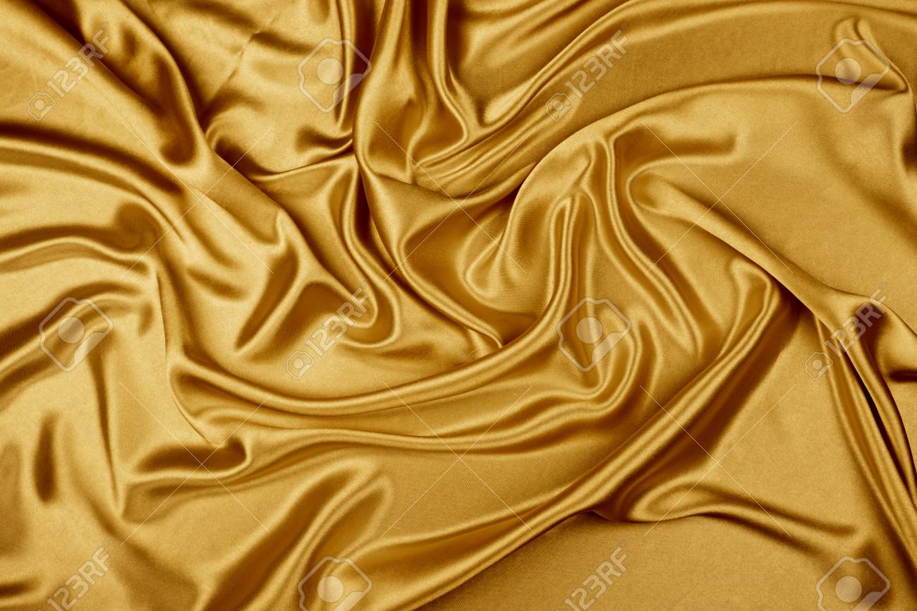 Gold Luxury Satin Fabric Texture For 