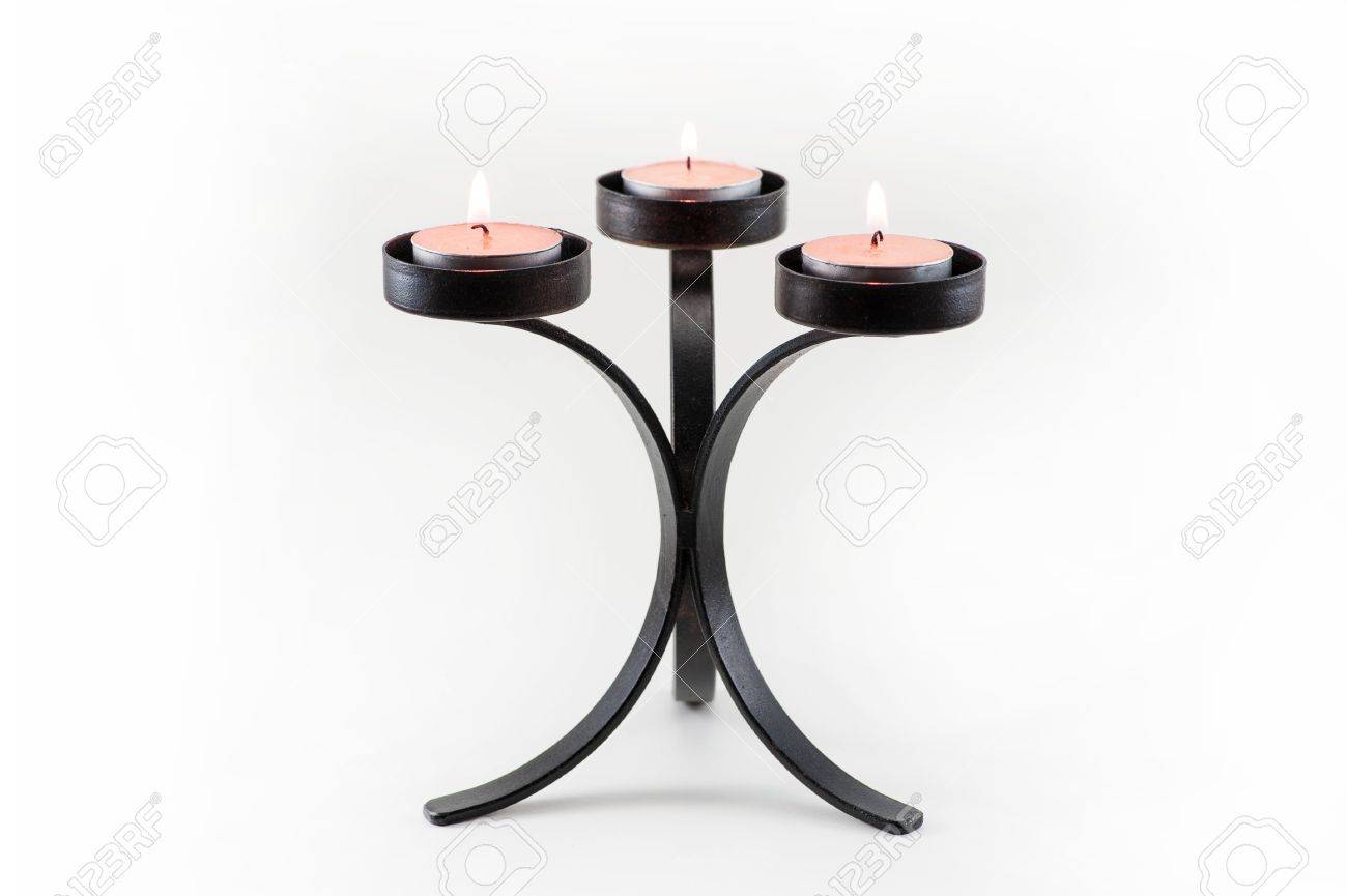 Modern Black Metal Candle Holder On White Background Stock Photo - Stock Photo Modern Black Metal Candle Holder On White Background modern black metal candle holder on white background stock photo - stock photo modern black metal candle holder on white background
