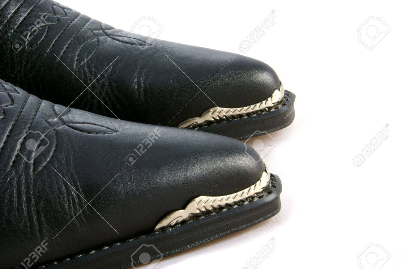 metal toe caps cowboy boots