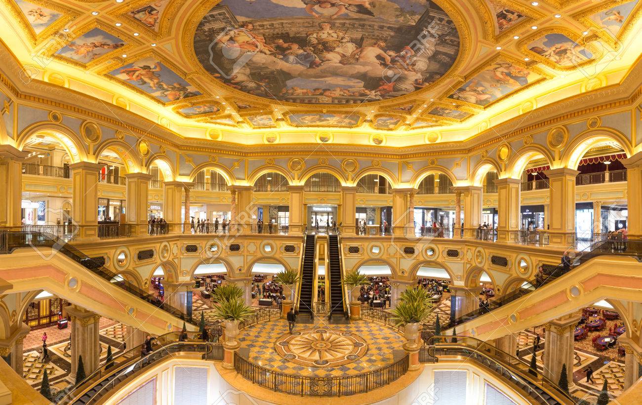 Macau China Feb 17 2017 Venetian Hotel Is A Luxury Hotel And Stock Photo Picture And Royalty Free Image Image 72929645