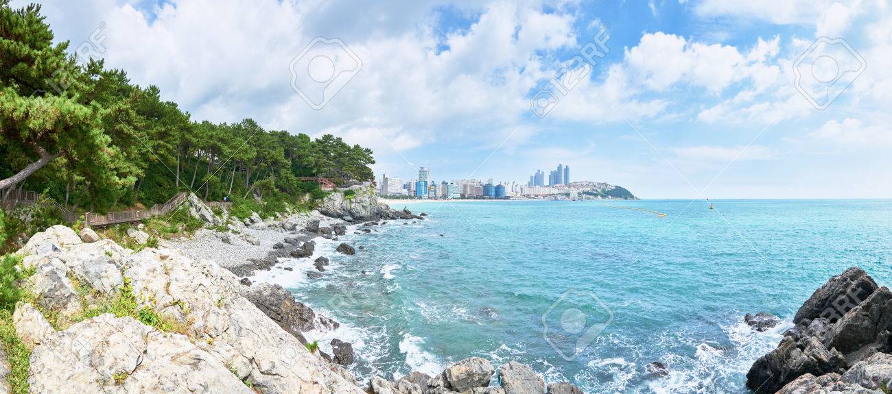 Trekking Trail Along The Coast Of Dongbaek Island In Busan It