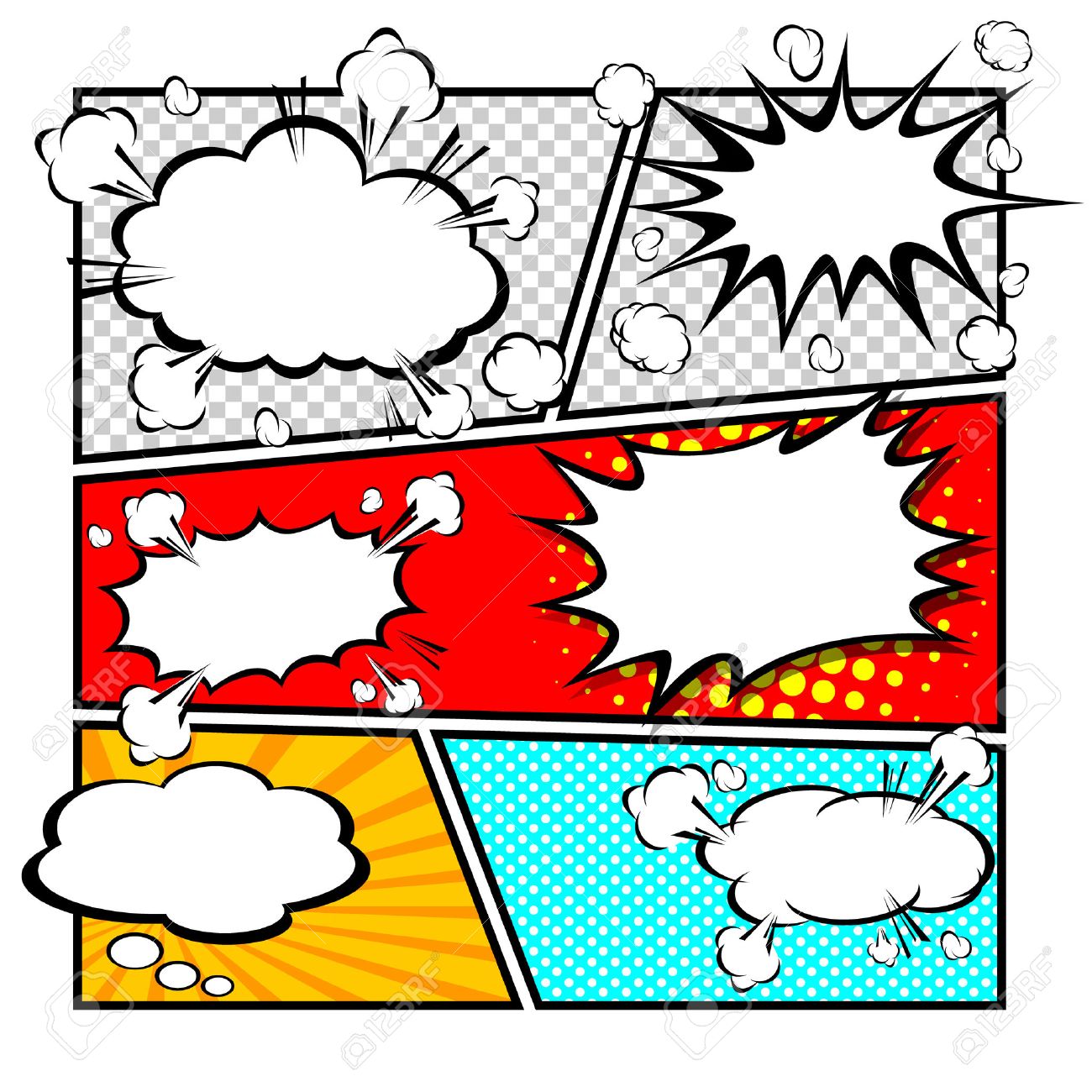 pop art powerpoint template
