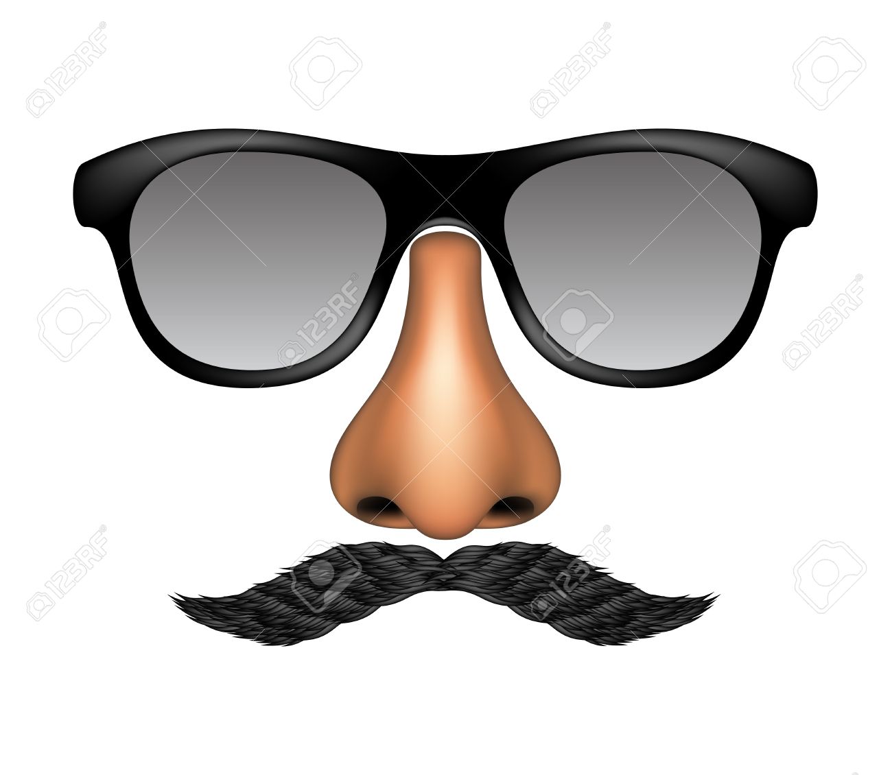 funny nose glasses