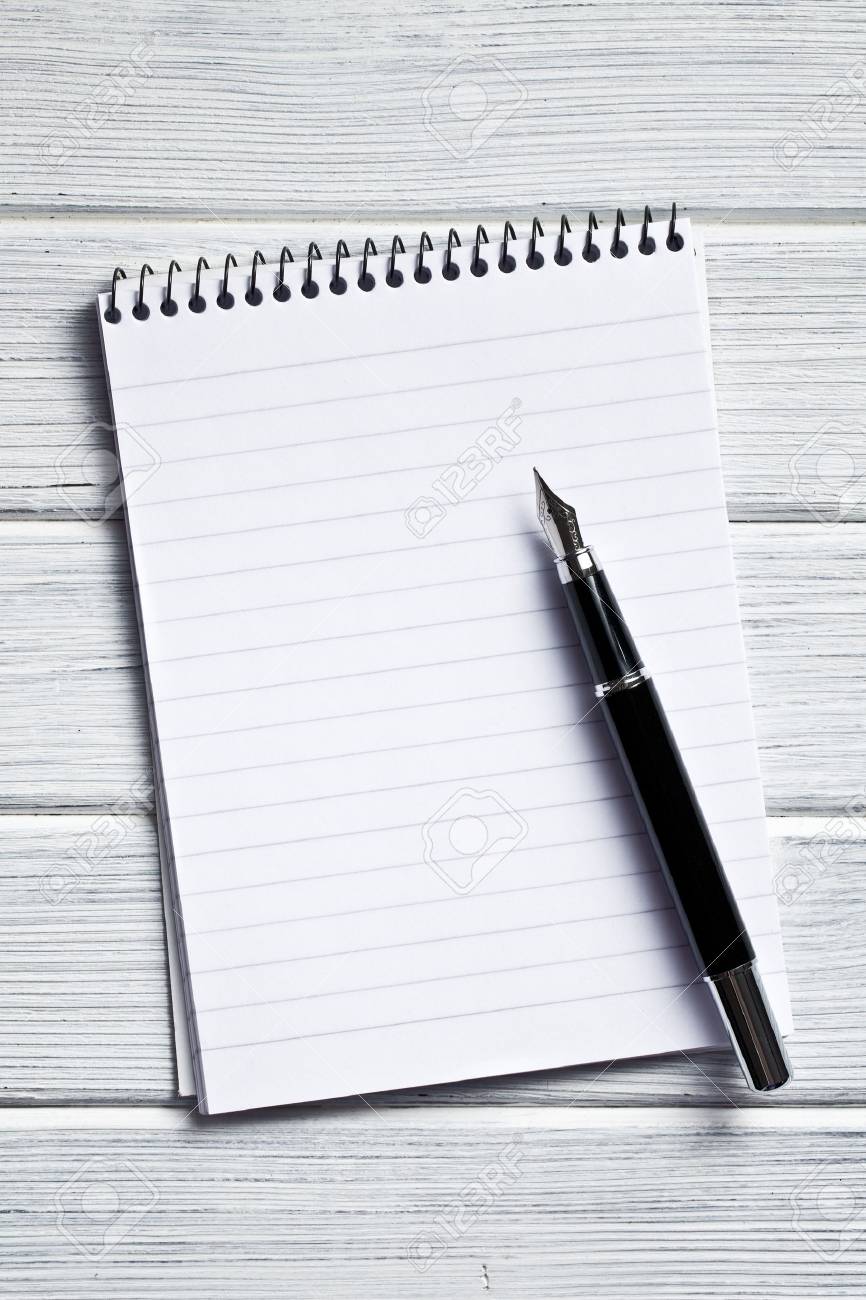 The Spiral Notebook With Fountain Pen Stock Photo Picture And Royalty Free Image Image The Spiral Notebook With Fountain Pen Stock Photo Picture And Royalty Free Image Image