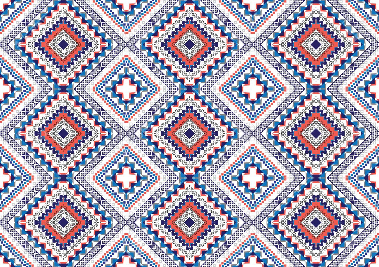 背景や壁紙の幾何学的なエスニック模様 のイラスト素材 ベクタ Image