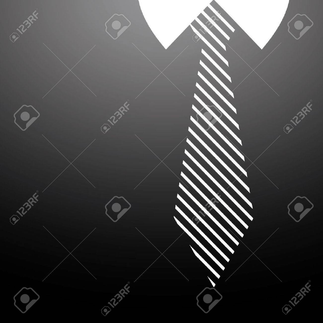 父の日背景ベクトル ネクタイと黒の T シャツのイラスト素材 ベクタ Image