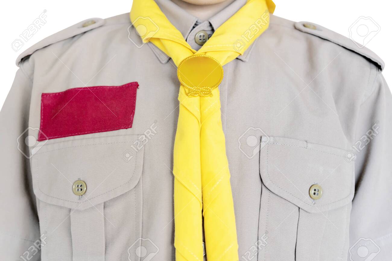 yellow cub scout leader shirt