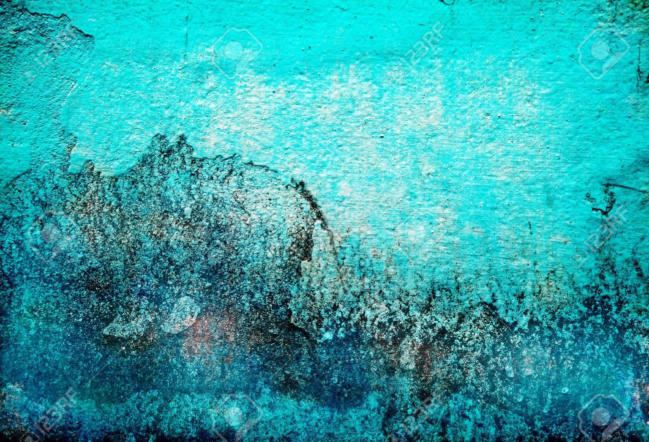 grunge abstract turquoise texture