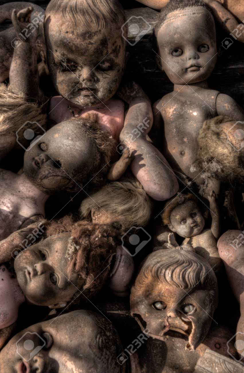 creepy old dolls