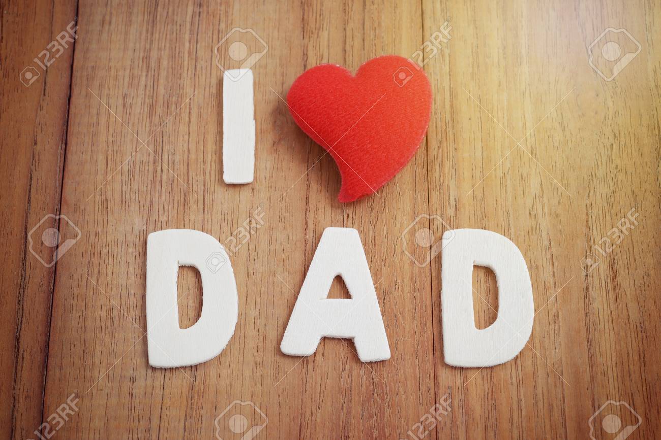 Alphabet Letter Make Word I Love Dad With Heart Shape Symbol Cele Tion Happy Fathers Day Alphabet Letter Make Word I Love Dad With Heart Shape Symbol Cele Tion Happy Fathers Day
