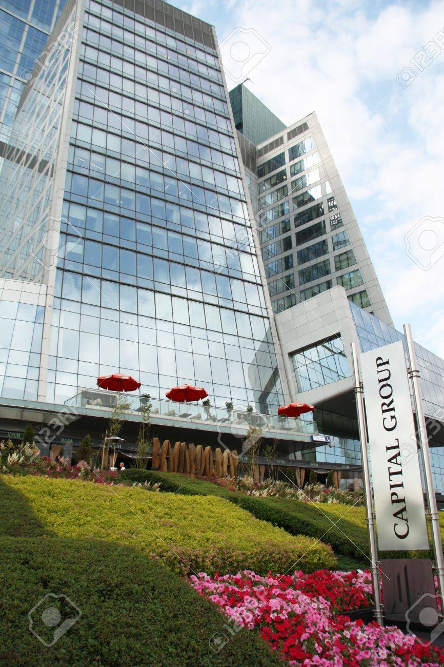 Complex Of Modern Buildings Built By Capital Group Company In International Moscow  City Business Center, Russia Stock Photo, Picture and Royalty Free Image.  Image 16768393., image size:866x1300