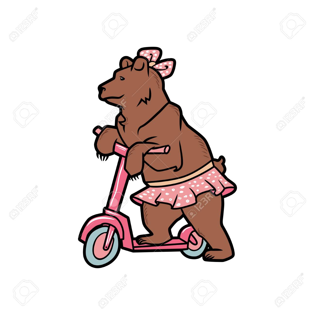 Zirkus Trainierte Die Leistung Der Wilden Tiere Die Auf Weiss Getrennt Wurde Tragen Sie Einen Roller Lizenzfrei Nutzbare Vektorgrafiken Clip Arts Illustrationen Image 81429587