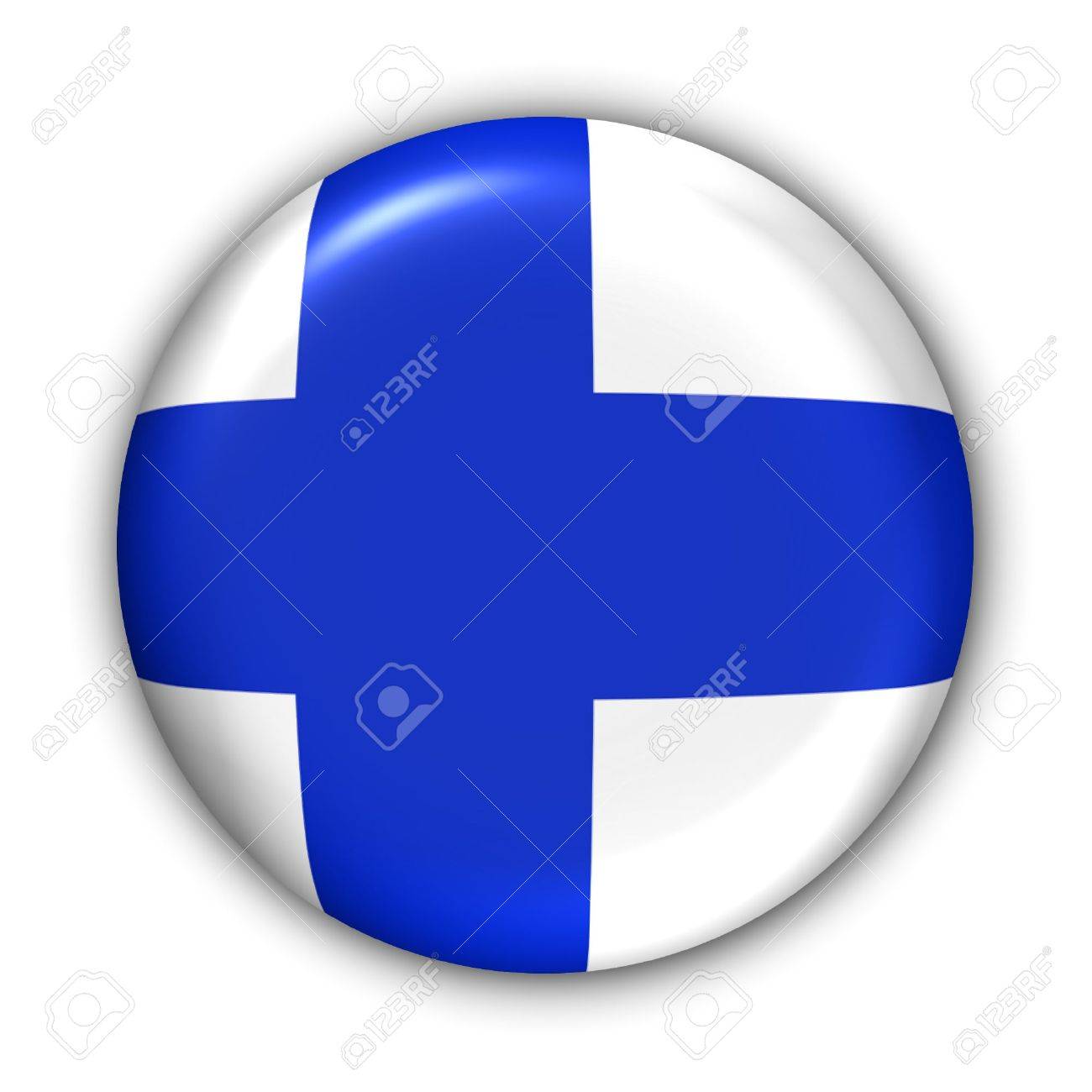 World Flag Button Series - Europe - Finland(With Clipping Path) - 374015 World Flag Button Series - Europe - Finland(With Clipping Path) - 374015