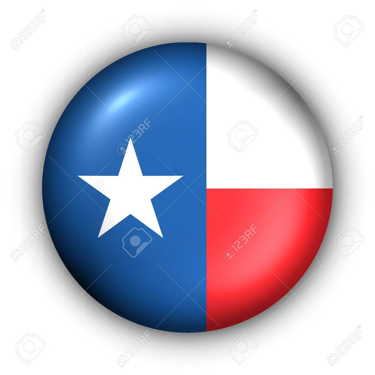 USA States Flag Button Series - Texas - 2957419 USA States Flag Button Series - Texas - 2957419