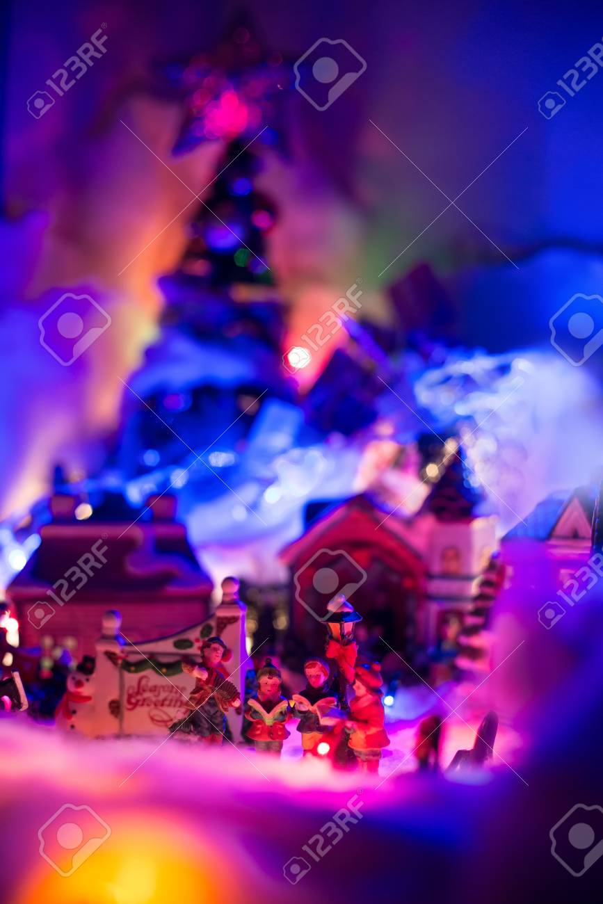 seasons greeting with kids singing gospel with colorful christmas christmas gospal