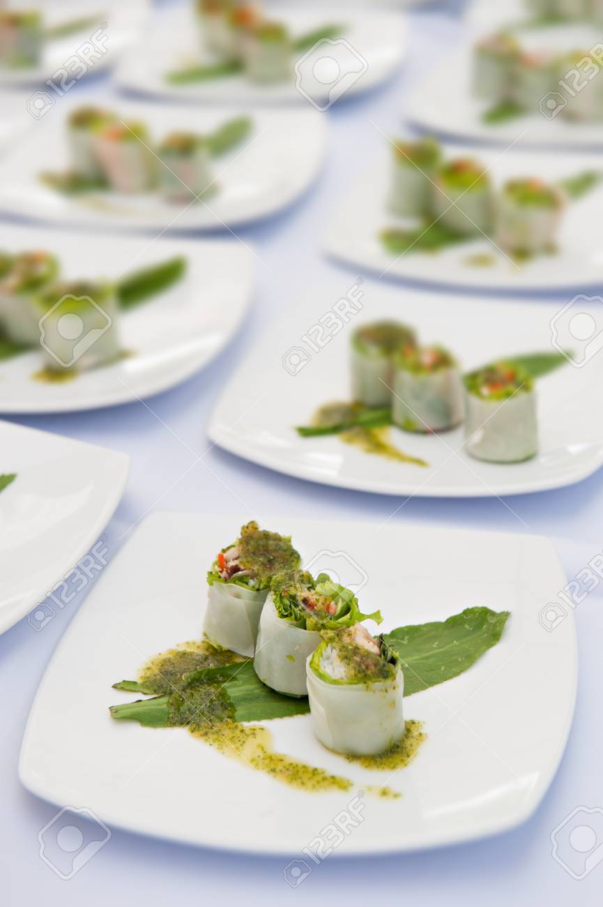 Legumes Recette Rouleaux De Printemps Banque D Images Et Photos