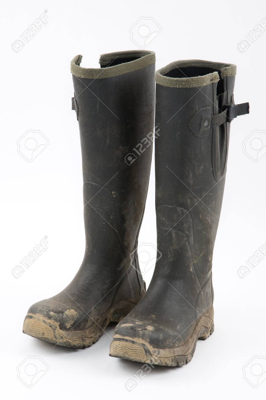 泥だらけの長靴 の写真素材 画像素材 Image