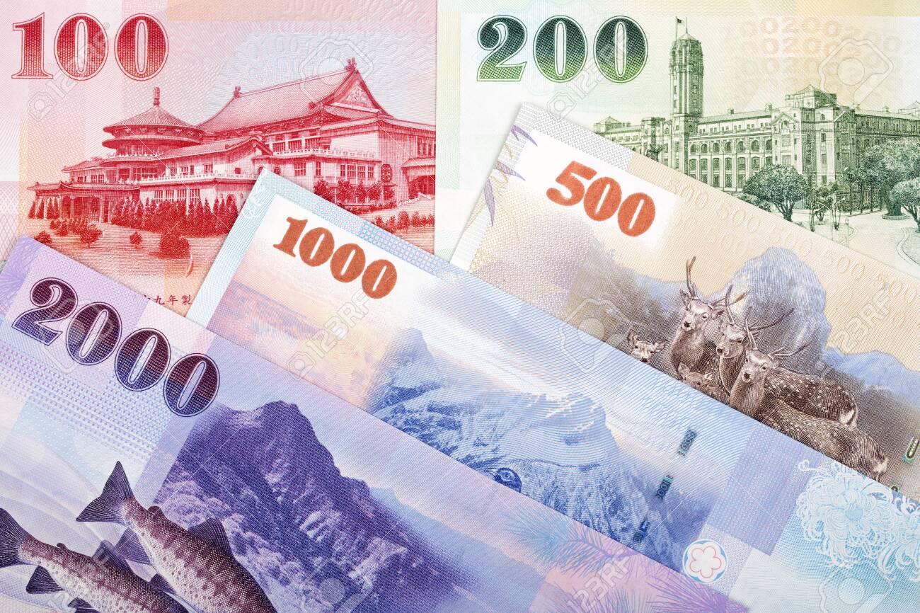 새로운 대만 달러 사업 배경 로열티 무료 사진, 그림, 이미지 그리고 스톡포토그래피. Image 143101474