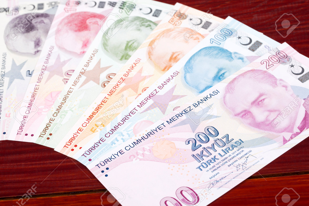 トルコのお金 - リラのビジネスの背景の写真素材・画像素材 Image 194073216