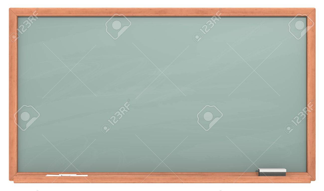 green chalkboard blank chalkboard with wooden frame chalk dust