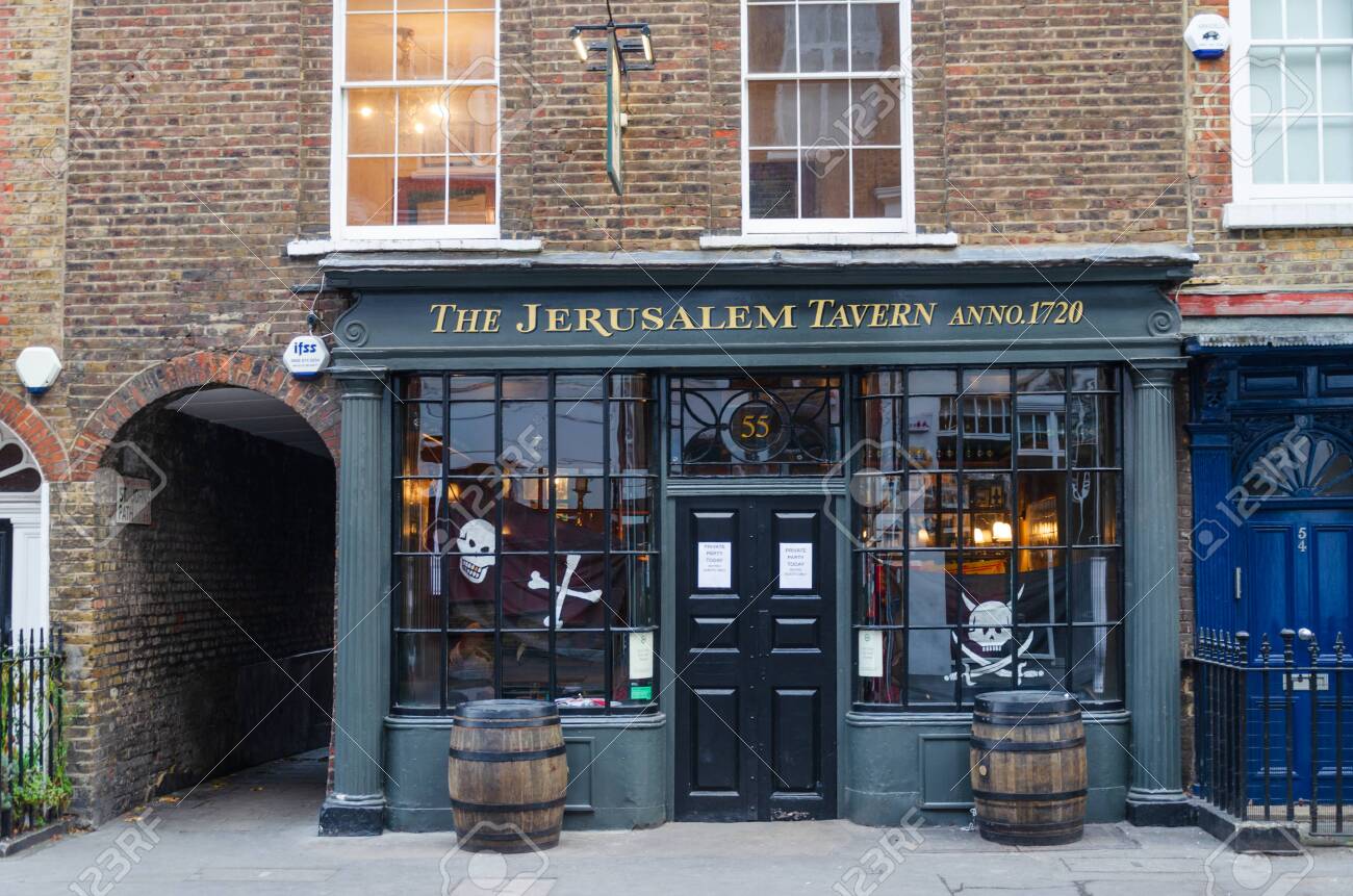 London Uk Dec 2 2017 The Jerusalem Tavern On Britton Street Stock Photo Picture And Royalty Free Image Image 147286447