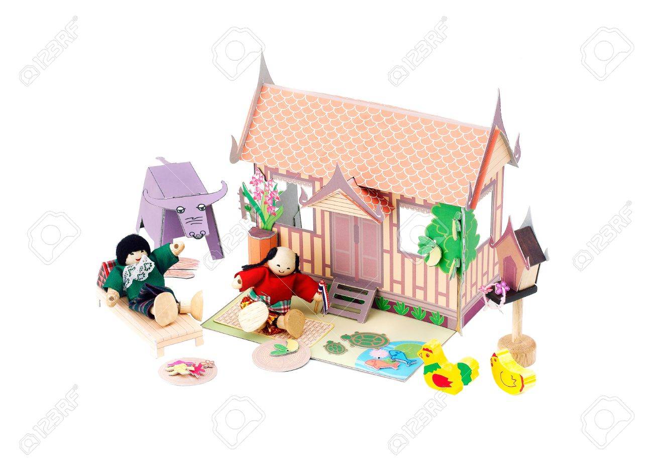 paper doll house